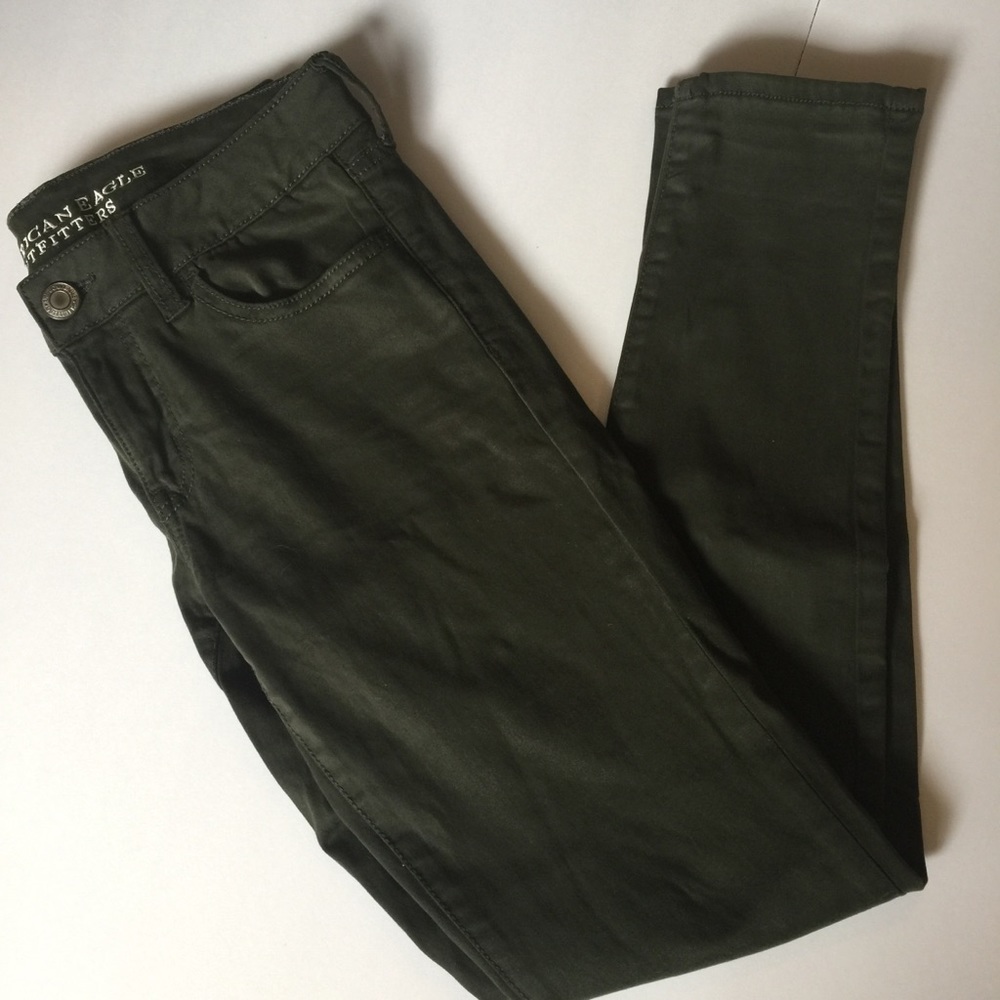 American Eagle Army Green Pants